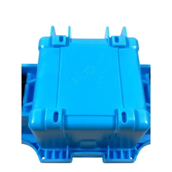 Invicta 1-Slot Waterproof Dive Impact Watch Case Storage Box Blue DC1-LTBLU NEW - Picture 4 of 4